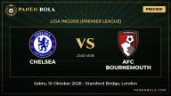 Chelsea vs AFC Bournemouth: Prediksi, Jadwal Kick-off 21:00 WIB dan Rekor Pertemuan
