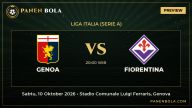 Genoa vs Fiorentina: Prediksi, Jadwal Kick-off 20:00 WIB dan Rekor Pertemuan