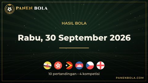 Hasil Bola Tadi Malam Rabu, 30 September 2026: Brunei 0-2 Hong Kong, Timor-Leste 2-2 Kamboja