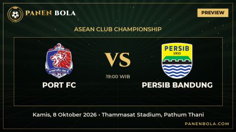 Port FC vs Persib Bandung: Prediksi, Jadwal Kick-off 19:00 WIB dan Rekor Pertemuan