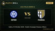 Prediksi Inter vs Parma: Jadwal, H2H dan Statistik (Liga Italia (Serie A), 10 Okt 2026)