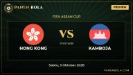 Preview Hong Kong vs Kamboja di FIFA ASEAN Cup: Head to Head, Form & Jam Tayang