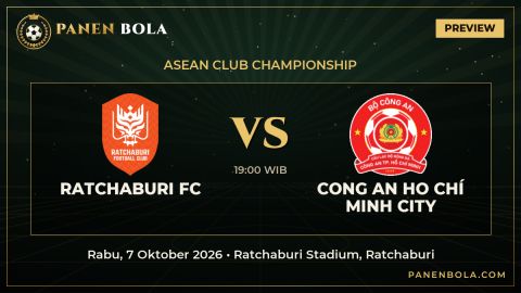 Ratchaburi FC vs Cong An Ho Chí Minh City: Prediksi, Jadwal Kick-off 19:00 WIB dan Rekor Pertemuan