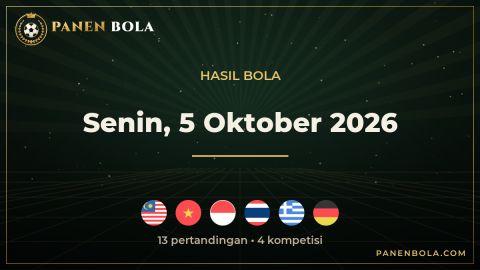 Rekap Hasil Bola Senin, 5 Oktober 2026: Malaysia 1-0 Vietnam dan Indonesia 2-2 Thailand